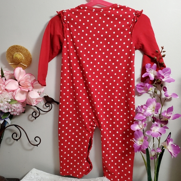 Long-sleeved polkadot bodysuit - Picture 2 of 2